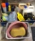 Assorted Car Wash Sponges, Brushes, Cleaners,