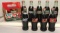 Assorted Coca-Cola Bottles: (2) Superbowl XXVIII