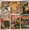 (6) Vintage Comic Books:  (2) The Incredible Hulk