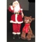 Santa 36? Figure and Battery-Operated Rudolph