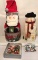 Assorted Christmas Items:  3-Piece Box Santa,
