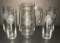McIlhenny Tabasco Hot Sauce Etched Glass Pitcher
