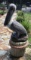 Concrete Pelican and Concrete Pedestal—32” High