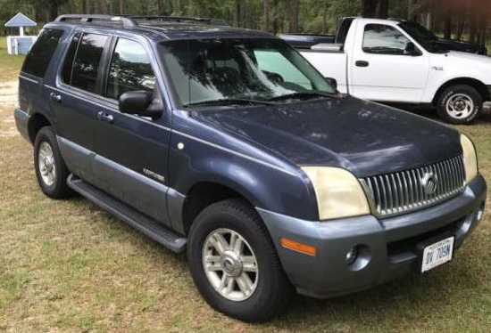 2002 Mercury Mountaineer Utility 4-Door 4.0L V6