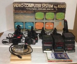 Atari Video Computer System, (19) Games, (4) Joy