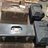 (2) Craftsman Toolboxes & (2) Battery Boxes