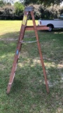 Werner 6’ Wooden Step Ladder
