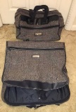 Jordache Overnight Bag And Matching Suit Bag