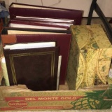 Box of Assorted Photo Albums