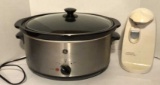 GE Crock Pot And Black & Decker Electric Can