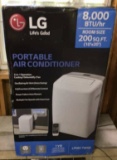 L G Portable Air Conditioner, 8000 BTU , Wil