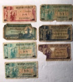 (7) Pieces of Military Payment Currency--Vietnam
