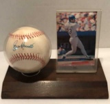 Eric Karros Autographed Baseball--Los Angeles