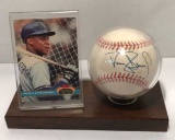 Autographed Darryl Strawberry Baseball--Los