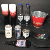 Assorted Beer Advertising Collectibles: