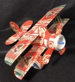 Airplane Made From Aluminum Coca-Cola Cans
