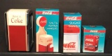 Coca Cola Collectibles:  Napkin Dispenser, Salt &