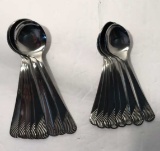 16 Pieces of Vintage Pan Am Flatware, Brand New: