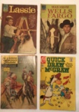 (4) Vintage Comic Books:  Dell 