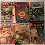 (6) Vintage Charlton Comics Comic Books: