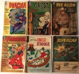 (6) Vintage Comic Books:  Gold Key Mike Mercury