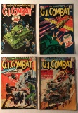 (4) DC Comics G.I. Combat Comic Books:
