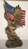 American Eagle/American Flag Figurine