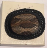 Snake Skin Belt Buckle