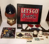 Atlanta  Braves Collectibles:  Framed Poster