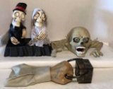 (3) Battery-Operated Animated Talking Halloween