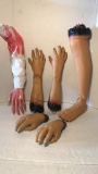 (6) Rubber Hands and Feet