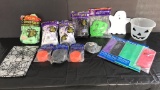 Assorted Halloween Spider Webs, (4) Plastic