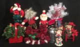 Assorted Christmas Decorations Including: