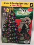 Star Shower Tree Dazzler--64 Animated Lights NIB
