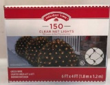 Holiday Time 150 Clear Net Lights--6