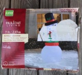Holiday Living 7 Foot Airblown Snowman