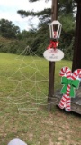 Assorted Outdoor Christmas Decorations:  Lighted