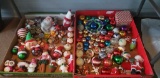 (2) Boxes of Assorted Christmas Decorations