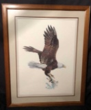 Framed & Double Matted Hugh Hurtle Print--