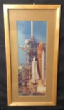 NASA Space Shuttle Discovery Lithograph--