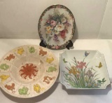 (2) Decorative Plates & (1) Bowl:  Limited