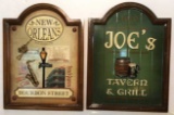 (2) Wall Plaques--11 1/2