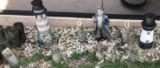 Assorted Yard Ornaments including (2) Lighthouses,