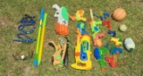 Large Assortement of Pool Toy Water Guns,etc.