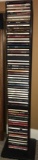 (60) CDs (Country Music) with Plastic CD Organizer