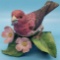 Lenox Purple Finch Porcelain Bird Figurine--The