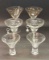 (6) Cocktail Glasses: (2) Martini & (2)