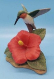 Hummingbird Figurine by Andrea Sadek 1985