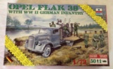 Opel Flak 38 with WW II German Infantry Plastic