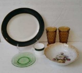 Assorted Glass & China Items: